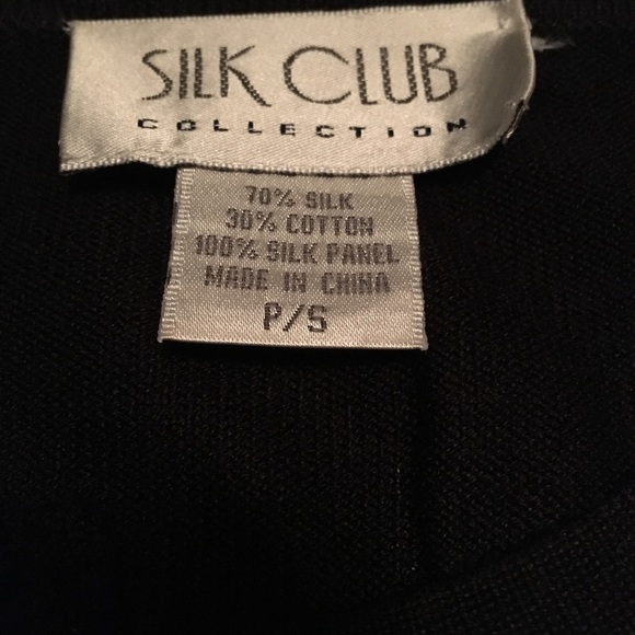 Silk Sweater Cardigan - Picture 3 of 4